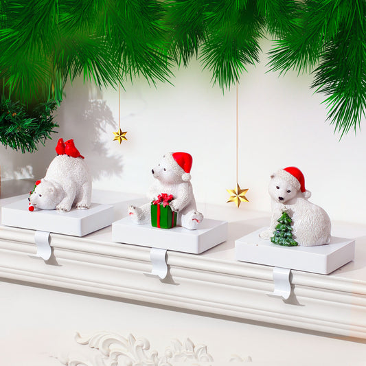Polar bear Christmas hangers